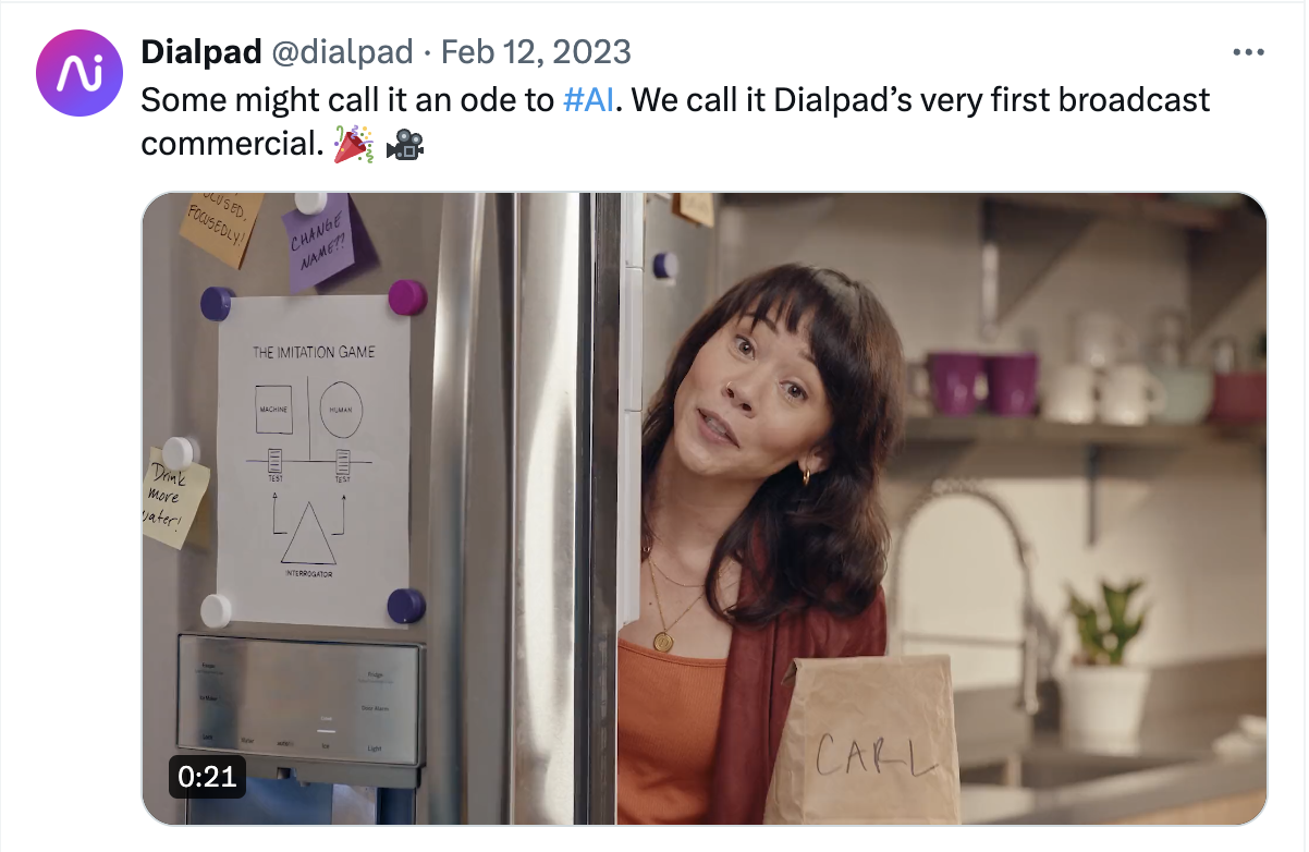 Dialpad campaign asset