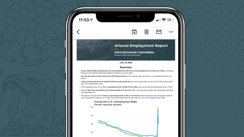 State employment graphic